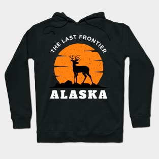 Alaska The Last Frontier Alaska Home State Hoodie